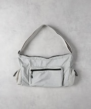 BACK NUMBER(バックナンバー)【メンズ】リップストップナイロン立体ポケットショルダーバッグ