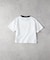 VIVIAN BLUE(ヴィヴィアンブルー)【キッズ】メッシュアップリケ短丈Ｔシャツ