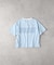 VIVIAN BLUE(ヴィヴィアンブルー)【キッズ】メッシュアップリケ短丈Ｔシャツ