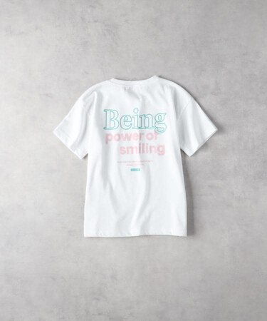 VIVIAN BLUE(ヴィヴィアンブルー)【キッズ】メッセージグラフィックＴシャツ