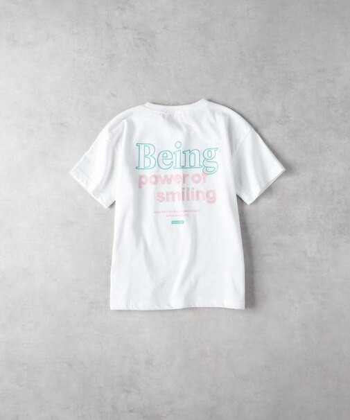 VIVIAN BLUE(ヴィヴィアンブルー)【キッズ】メッセージグラフィックＴシャツ