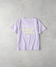VIVIAN BLUE(ヴィヴィアンブルー)【キッズ】メッセージグラフィックＴシャツ