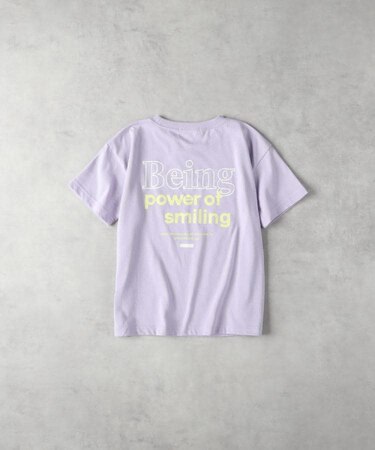 VIVIAN BLUE(ヴィヴィアンブルー)【キッズ】メッセージグラフィックＴシャツ