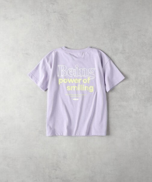 VIVIAN BLUE(ヴィヴィアンブルー)【キッズ】メッセージグラフィックＴシャツ