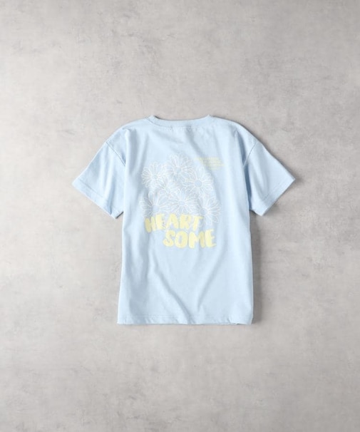 VIVIAN BLUE(ヴィヴィアンブルー)【キッズ】フラワーグラフィックＴシャツ