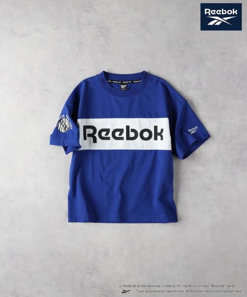 Reebok(リーボック)【キッズ】パネル切り替えTシャツ