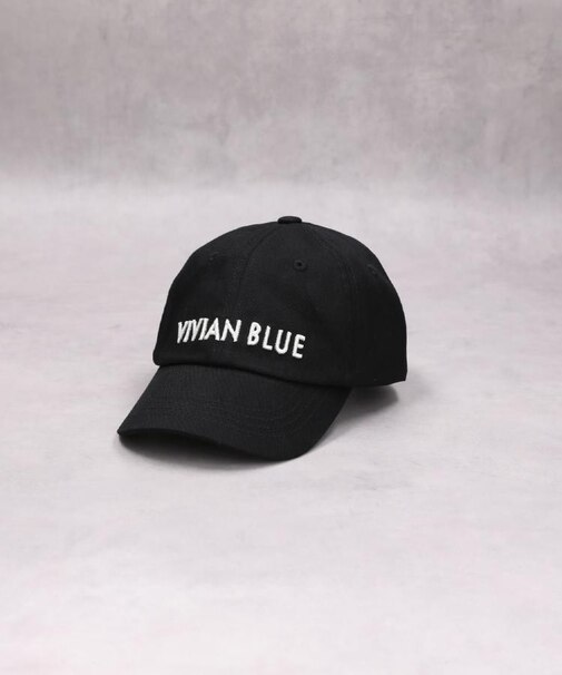 VIVIAN BLUE(ヴィヴィアンブルー)【キッズ】ロゴ刺繍キャップ