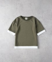 Refurbish(リファービッシュ)【キッズ】「接触冷感」フェイクレイヤードTシャツ