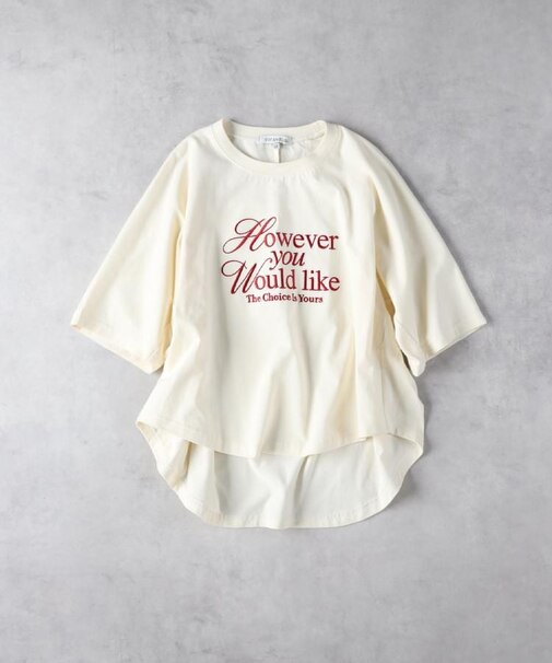 VIVIAN BLUE(ヴィヴィアンブルー)【キッズ】5分袖ドルマンTシャツ