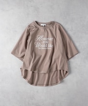 VIVIAN BLUE(ヴィヴィアンブルー)【キッズ】5分袖ドルマンTシャツ