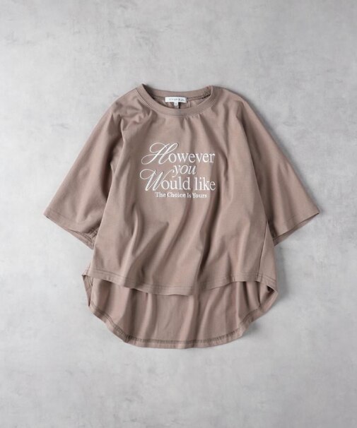 VIVIAN BLUE(ヴィヴィアンブルー)【キッズ】5分袖ドルマンTシャツ