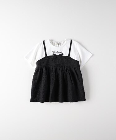 MPS(エムピーエス)【キッズ】フェイクキャミソールレイヤードTシャツ