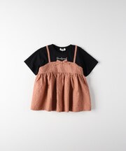 MPS(エムピーエス)【キッズ】フェイクキャミソールレイヤードTシャツ