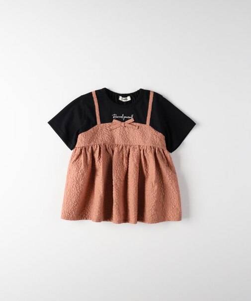 MPS(エムピーエス)【キッズ】フェイクキャミソールレイヤードTシャツ