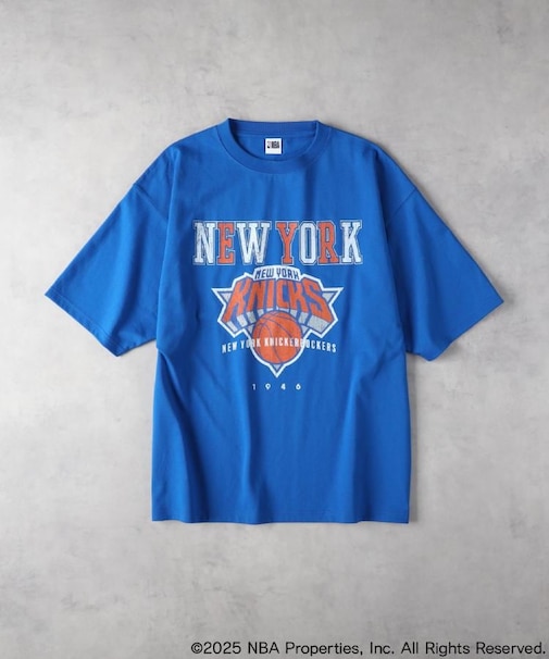 NBA(エヌビーエー)【メンズ】【Right-on別注】チームプリントＴシャツ