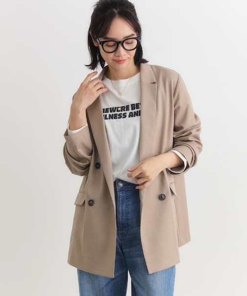 HONEYSUCKLE ROSE(ハニーサックルローズ)【レディース】ゆるテーラードジャケット
