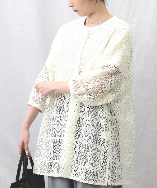 HONEYSUCKLE ROSE(ハニーサックルローズ)【レディース】レースシャツ