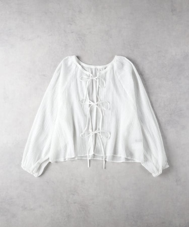 HONEYSUCKLE ROSE(ハニーサックルローズ)【レディース】2WAYリボンブラウス