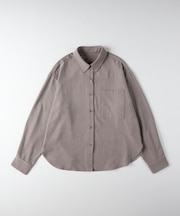 HONEYSUCKLE ROSE(ハニーサックルローズ)【レディース】スエードライクシャツ