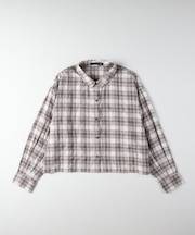 HONEYSUCKLE ROSE(ハニーサックルローズ)【レディース】チェックショートシャツ (お手入れ楽/トレンド)