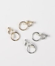 Right-on Basic(ライトオンベーシック)【レディース】リングパールピアス