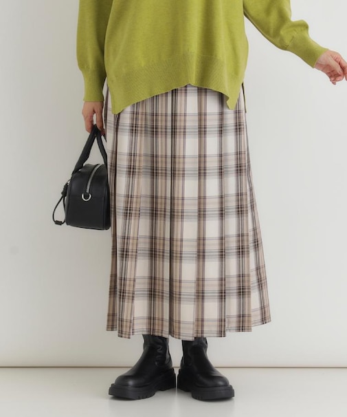 HONEYSUCKLE ROSE(ハニーサックルローズ)【レディース】チェックプリーツスカート