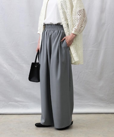HONEYSUCKLE ROSE(ハニーサックルローズ)【レディース】ウエストシャーリングパンツ