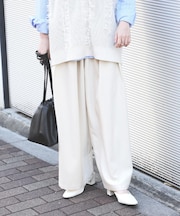 HONEYSUCKLE ROSE(ハニーサックルローズ)【レディース】ウエストシャーリングパンツ