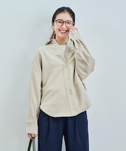 HONEYSUCKLE ROSE(ハニーサックルローズ)【レディース】スエードドルマンシャツ