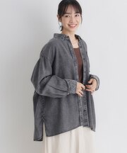 HONEYSUCKLE ROSE(ハニーサックルローズ)ＣＯＯＬＴＯＵＣＨデニムビッグシャツ