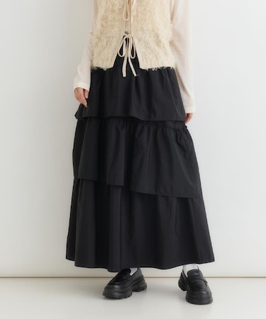 HONEYSUCKLE ROSE(ハニーサックルローズ)ティアードフリルスカート
