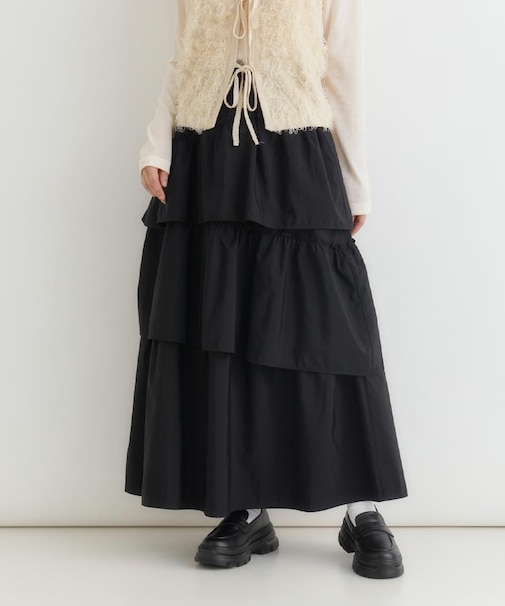 HONEYSUCKLE ROSE(ハニーサックルローズ)ティアードフリルスカート