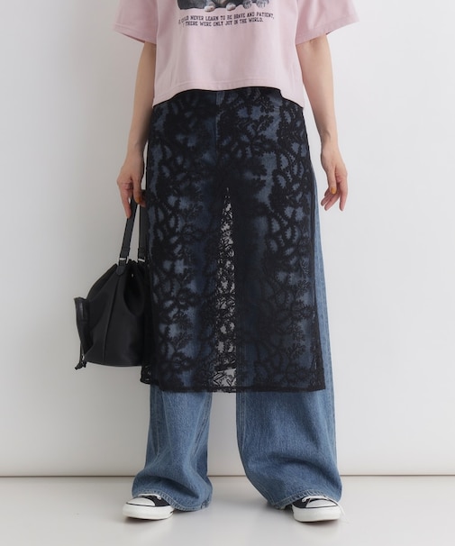 HONEYSUCKLE ROSE(ハニーサックルローズ)レースラップスカート