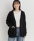 HONEYSUCKLE ROSE(ハニーサックルローズ)【レディース】コットン混Ｖネックカーディガン