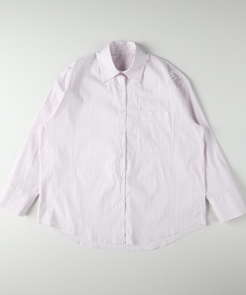 HONEYSUCKLE ROSE(ハニーサックルローズ)ロングカフスストライプシャツ