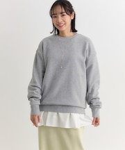 HONEYSUCKLE ROSE(ハニーサックルローズ)【レディース】アシッド加工スウェットプルオーバー