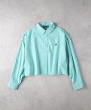BEVERLY HILLS POLO CLUB(ビバリーヒルズポロクラブ)【レディース】【限定展開】クロップド丈シャツ