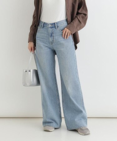 HONEYSUCKLE ROSE(ハニーサックルローズ)【レディース】デニムワイドパンツ