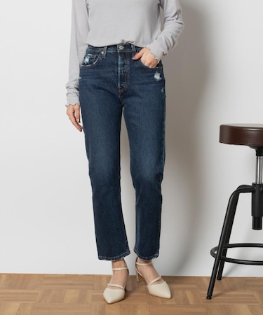 Levi's(リーバイス)【レディース】「501」クロップドデニム