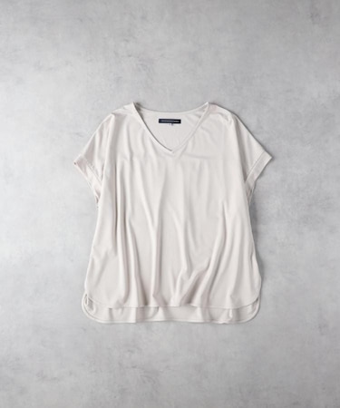 HONEYSUCKLE ROSE(ハニーサックルローズ)【レディース】接触冷感ドルマンＶネックTシャツ