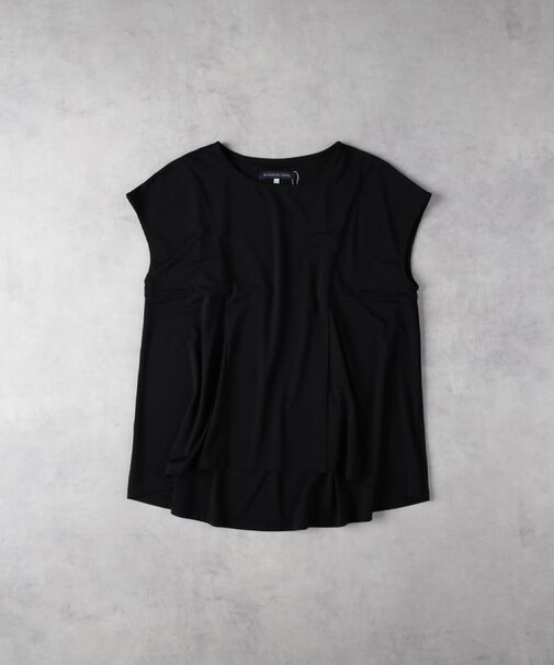 HONEYSUCKLE ROSE(ハニーサックルローズ)【レディース】接触冷感タックフレアTシャツ