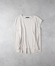HONEYSUCKLE ROSE(ハニーサックルローズ)【レディース】接触冷感タックフレアTシャツ