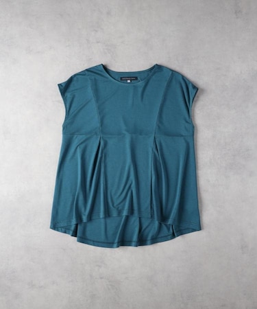 HONEYSUCKLE ROSE(ハニーサックルローズ)【レディース】接触冷感タックフレアTシャツ