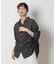 SOMETHING(サムシング)【レディース】【WEB限定】ギャザーデニムシャツ