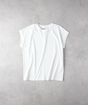 HONEYSUCKLE ROSE(ハニーサックルローズ)【レディース】「接触冷感」フレンチスリーブTシャツ/とろみ天竺