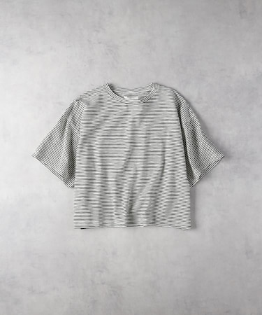 HONEYSUCKLE ROSE(ハニーサックルローズ)【レディース】シアースラブボーダーTシャツ