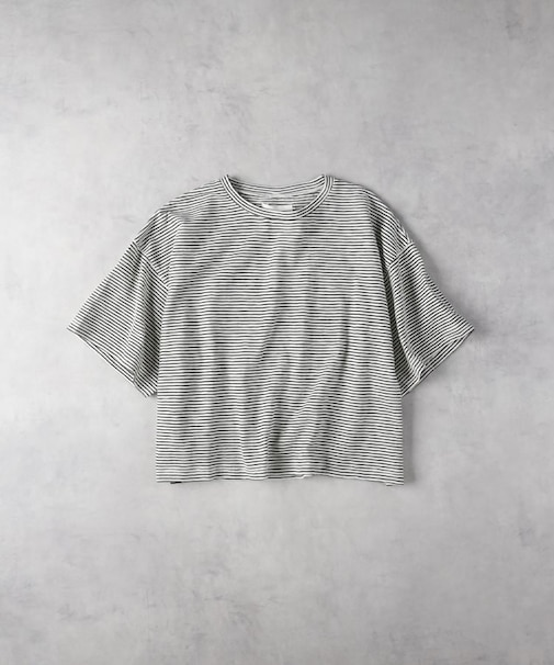 HONEYSUCKLE ROSE(ハニーサックルローズ)【レディース】シアースラブボーダーTシャツ