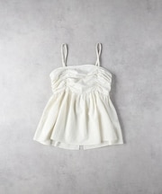HONEYSUCKLE ROSE(ハニーサックルローズ)【レディース】ギャザーキャミソール