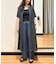 HONEYSUCKLE ROSE(ハニーサックルローズ)【レディース】【インド綿】半袖ワンピース（着丈長め/体型カバー/寒暖差対策）