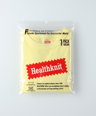 Healthknit(ヘルスニット)【レディース】クルーネック半袖Tシャツ